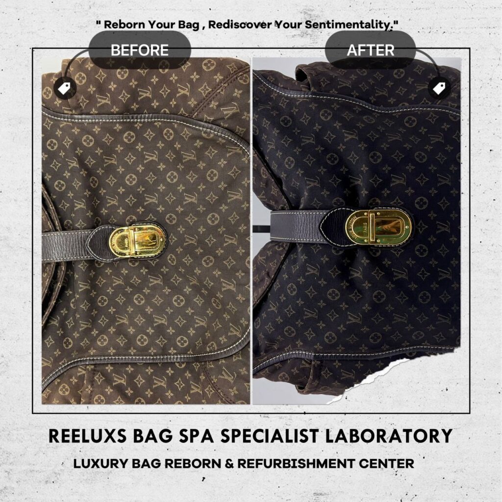 Louis Vuitton Romance Shoulder Bag Fabric Faded Color Refreshing Treatment 3 Fabric Faded Color Refreshing Treatment