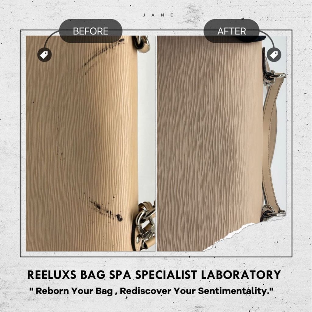 Epi Leather Oil Edge Melted Damaged Fully — frame 2