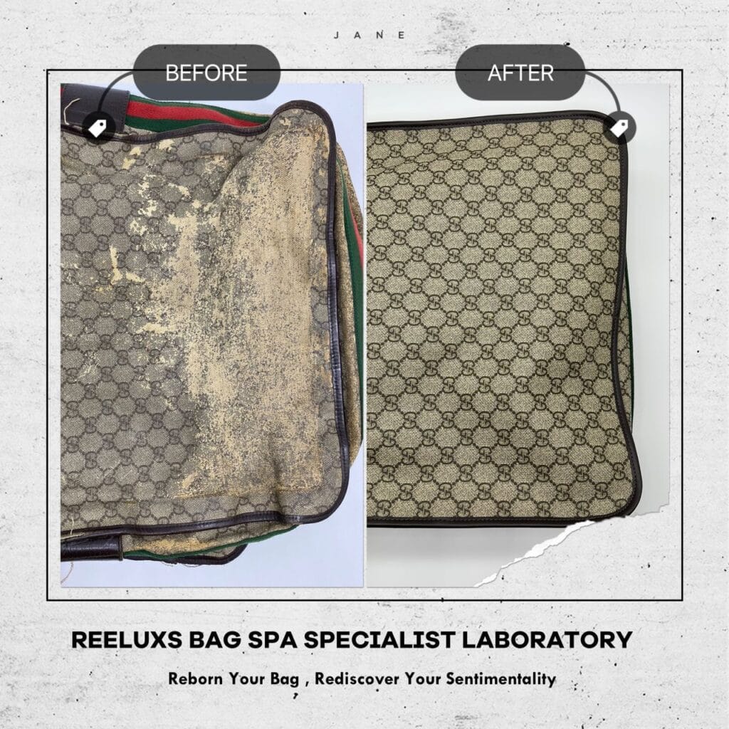 Classic Supreme Messenger Bag Oxidation Melted Refurbishment — frame 4