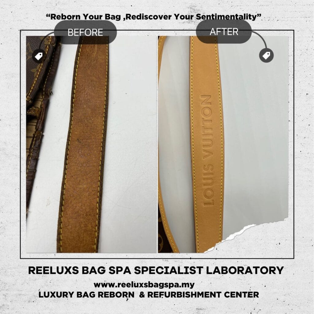 Delightful Monogram Canvas Vachetta Oxidation Cracked Refurbishment — frame 8
