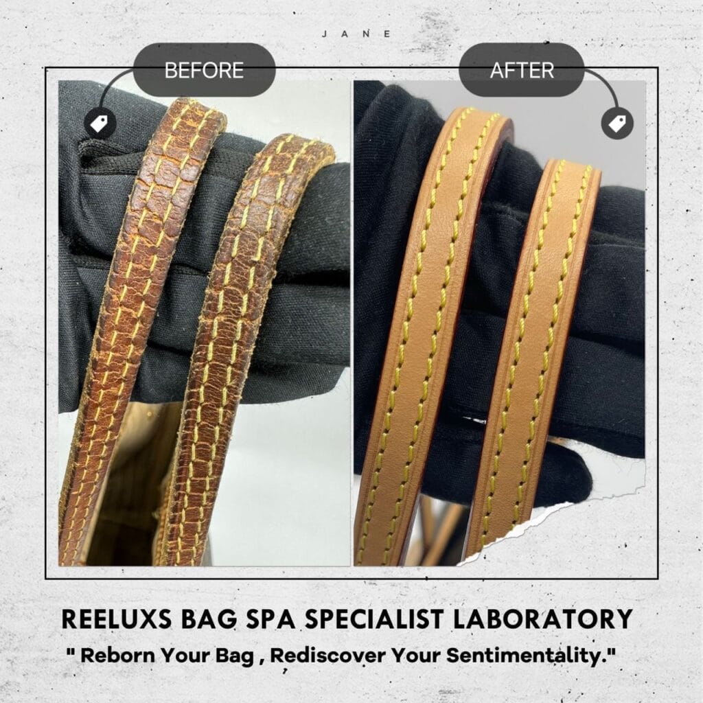 Neverfull Vachetta Handle Oxidation — frame 3