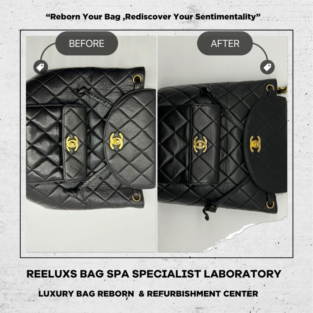 MATELASSE BACKPACK Restoration | Color Faded Solution — frame 14
