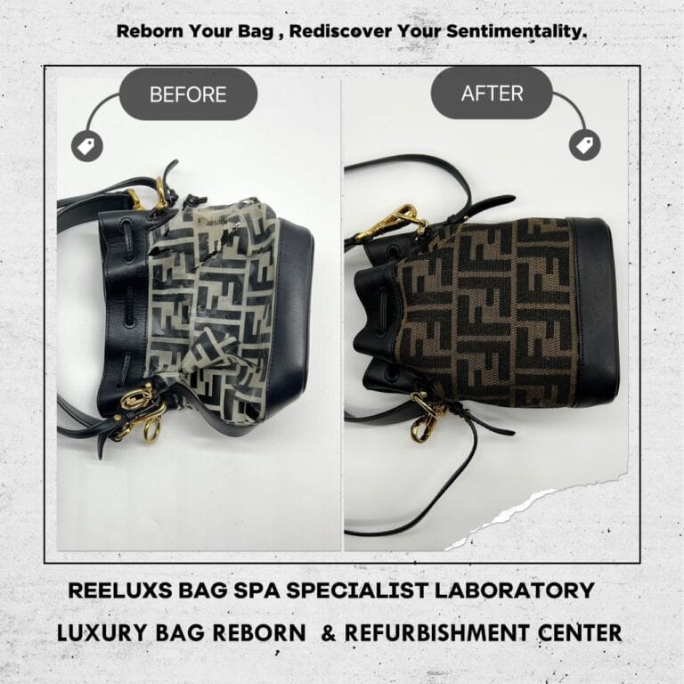 Revitalize Your FENDI MON TRESOR Bucket Mini Bag: Combat PVC Oxidation, Repair Cracks, & Customize Classic FF Monogram