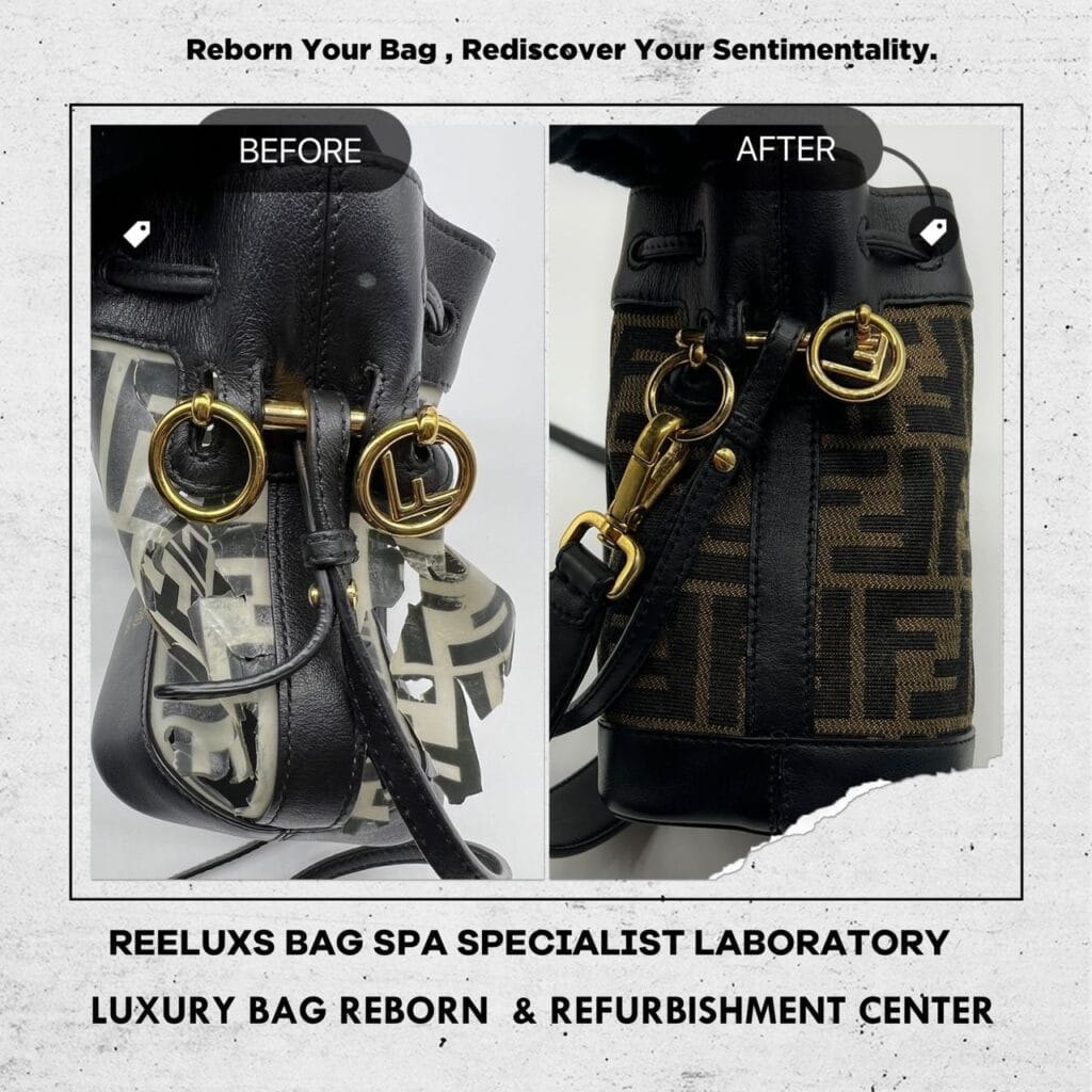 Revitalize Your FENDI MON TRESOR Bucket Mini Bag: Combat PVC Oxidation, Repair… — frame 5
