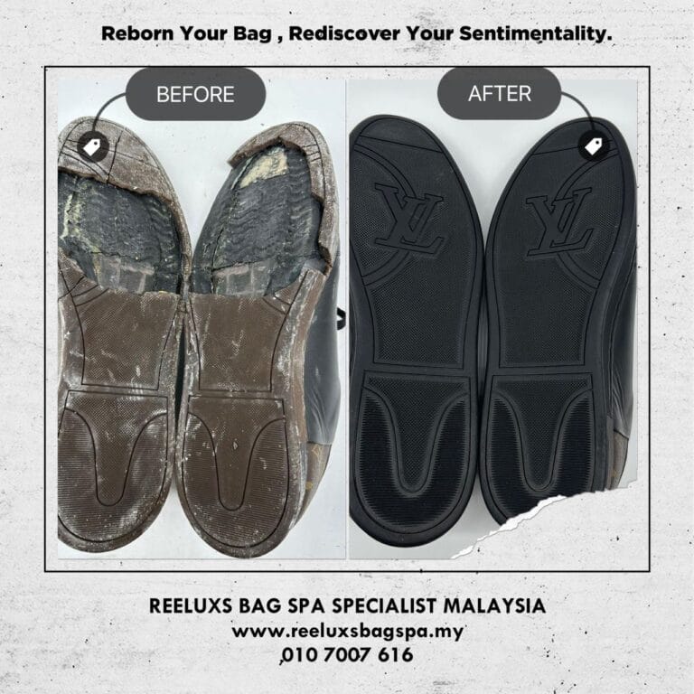 Louis Vuitton SHOES Restoration | Sole Oxidation & Refurbishment