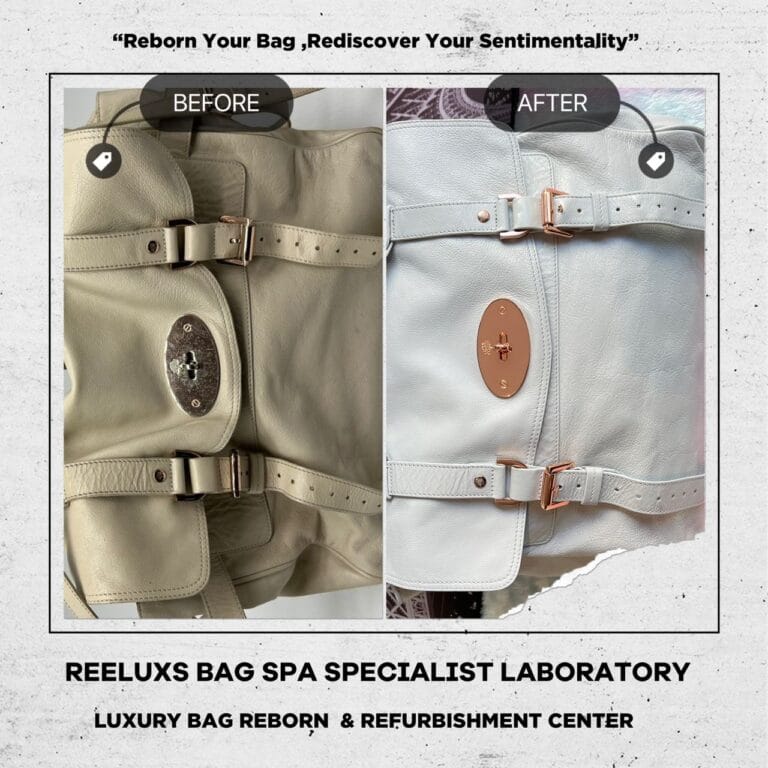 MULBERRY ALEXA Restoration | Rose Gold Re-Plating & Color Revival