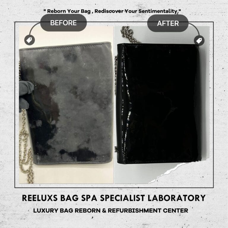 FERRAGAMO VARA BOW Patent Leather Restoration | Color & Mold Revival