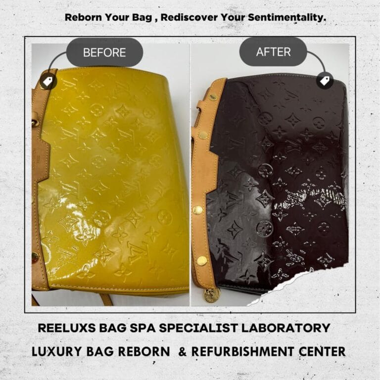LOUIS VUITTON Vernis Brea Color Oxidation Patent Leather Restoration