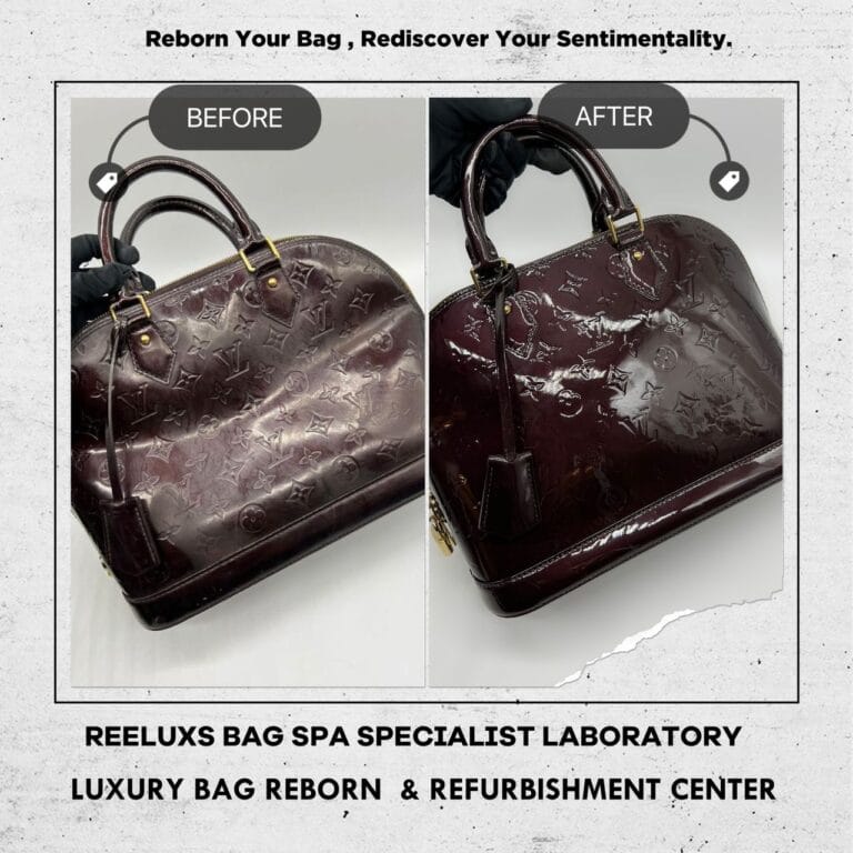 ALMA BB Patent Leather Restoration: Mold Damage & Oxidation Repair