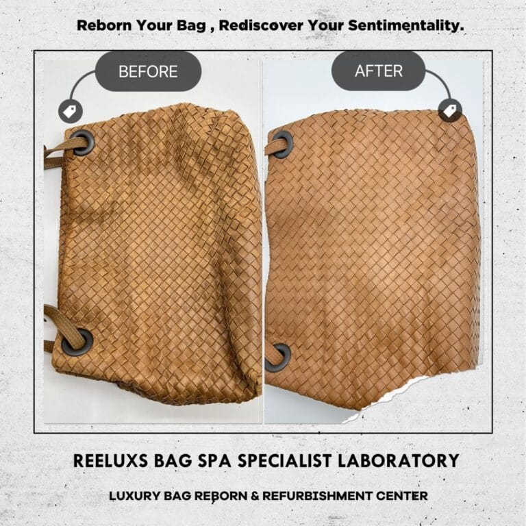 Bottega Veneta Handbag Restoration: Color Fade & Damage Repair