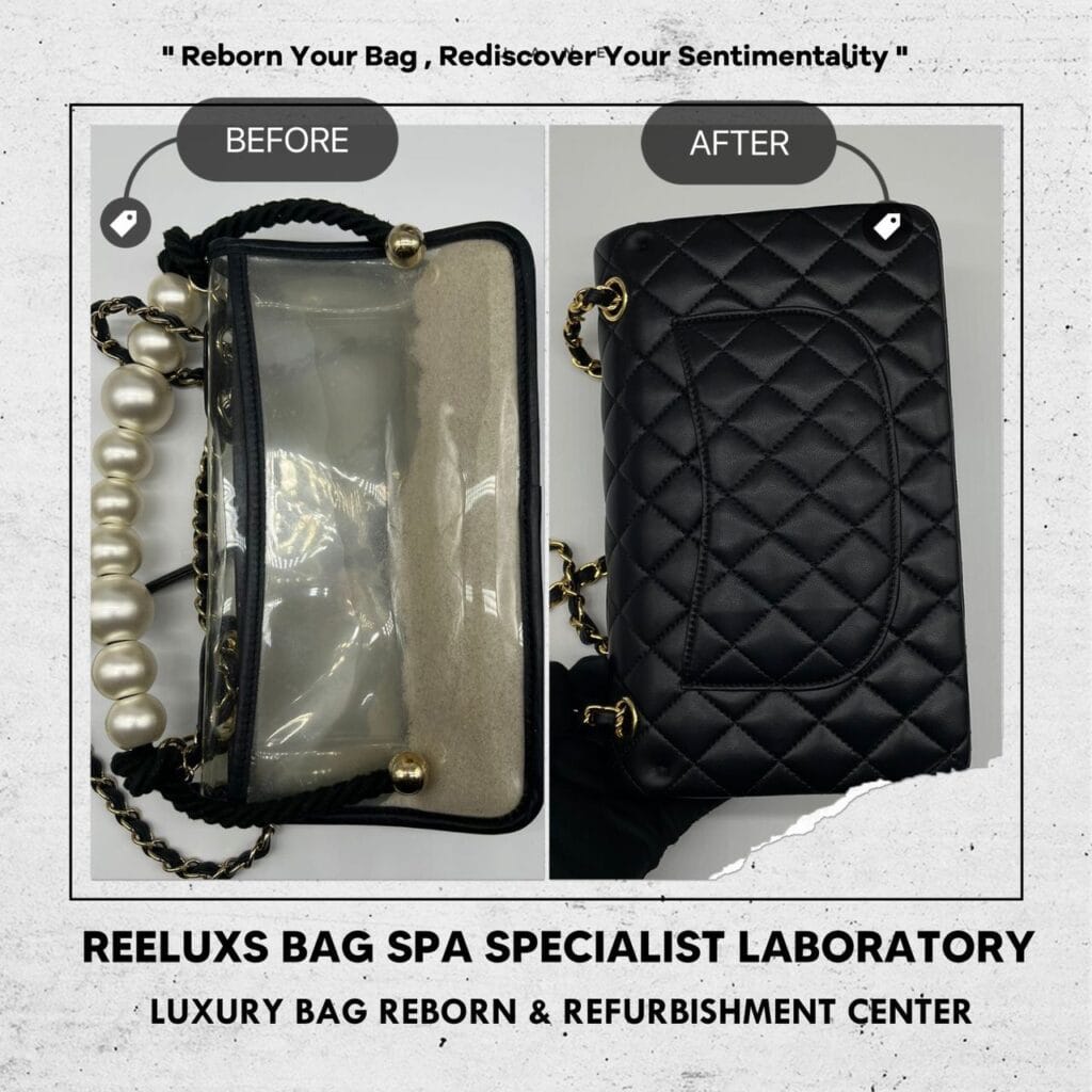 PVC Flap Bag Customized To Lambskin Leather — frame 2