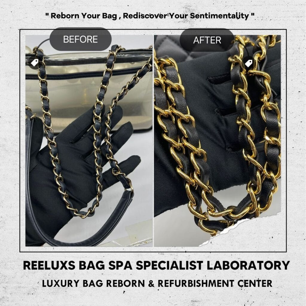 PVC Flap Bag Customized To Lambskin Leather — frame 6