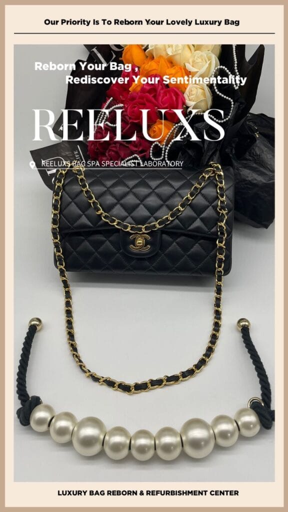 PVC Flap Bag Customized To Lambskin Leather — frame 7