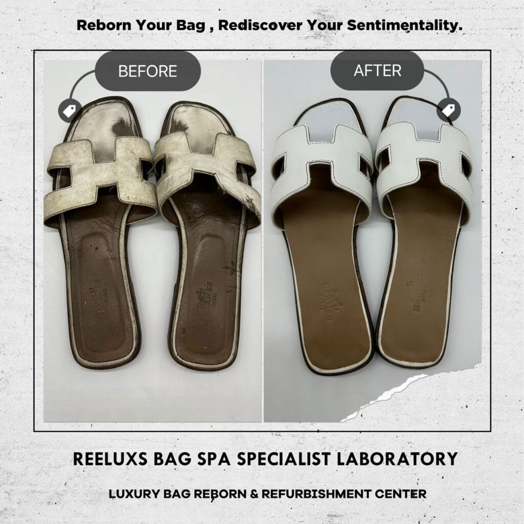 Sandal Leather Repair: Damage Replacement — frame 1