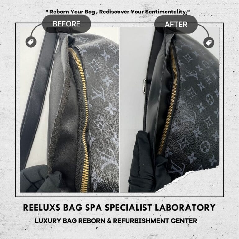 Louis Vuitton Discovery Bumbag Restoration: Leather Repair & Refurbishment