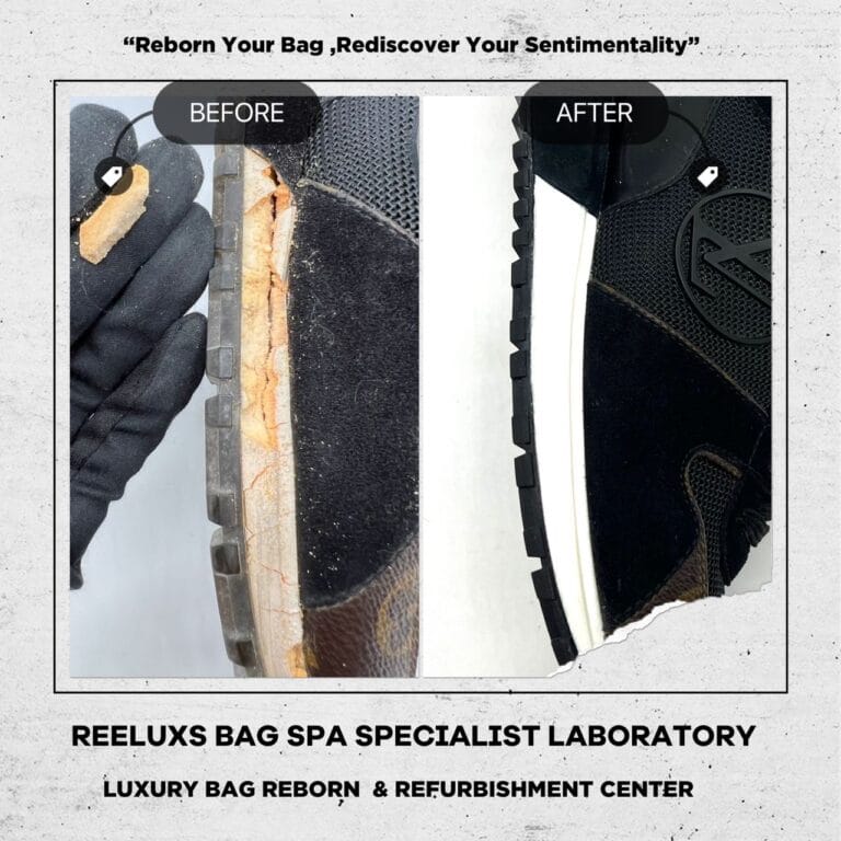 Louis Vuitton Shoe Repair: Complete Sole Oxidation Replacement