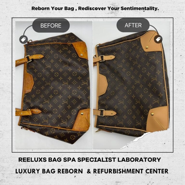 LOUIS VUITTON Monogram Vachetta Oxidation Repair & Refurbishment