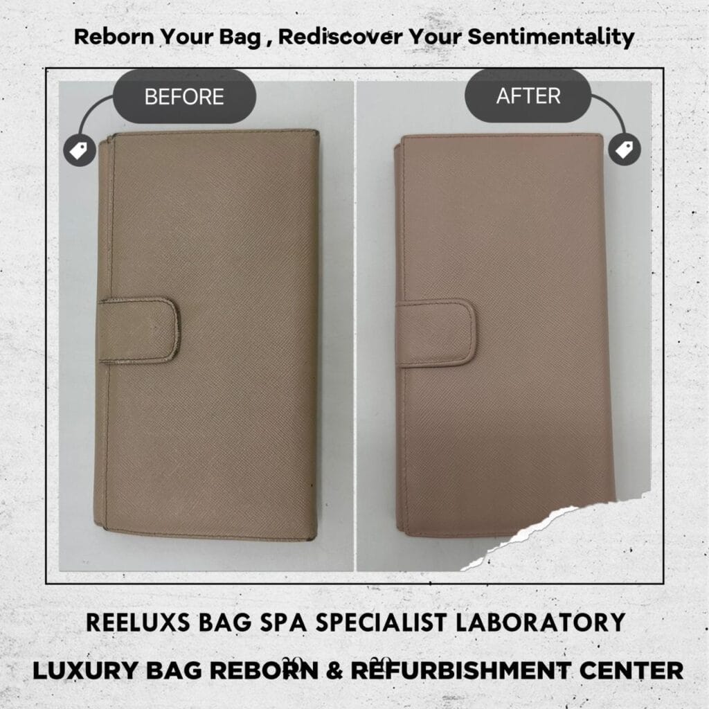SAFFIANO WALLET Corner Damaged — frame 3