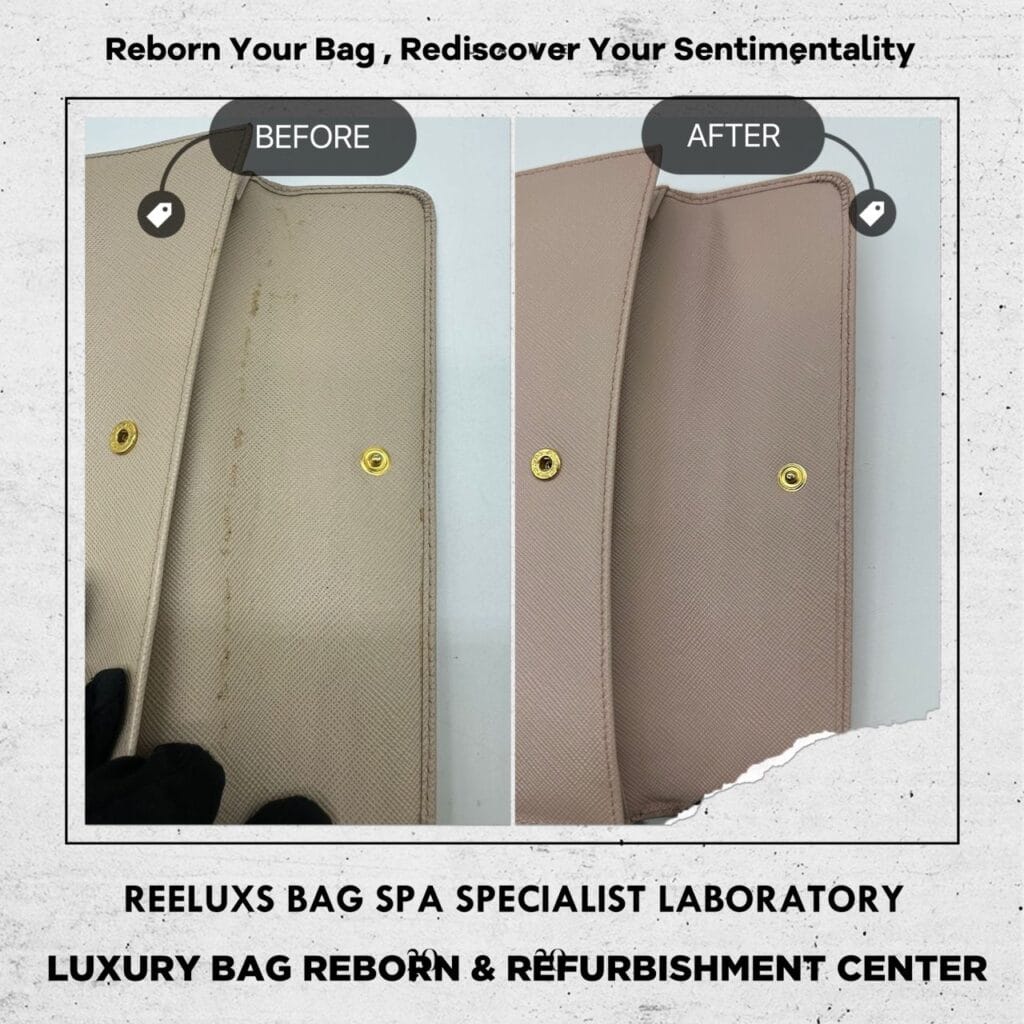 SAFFIANO WALLET Corner Damaged — frame 7