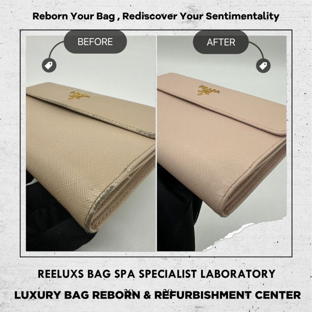 SAFFIANO WALLET Corner Damaged — frame 8
