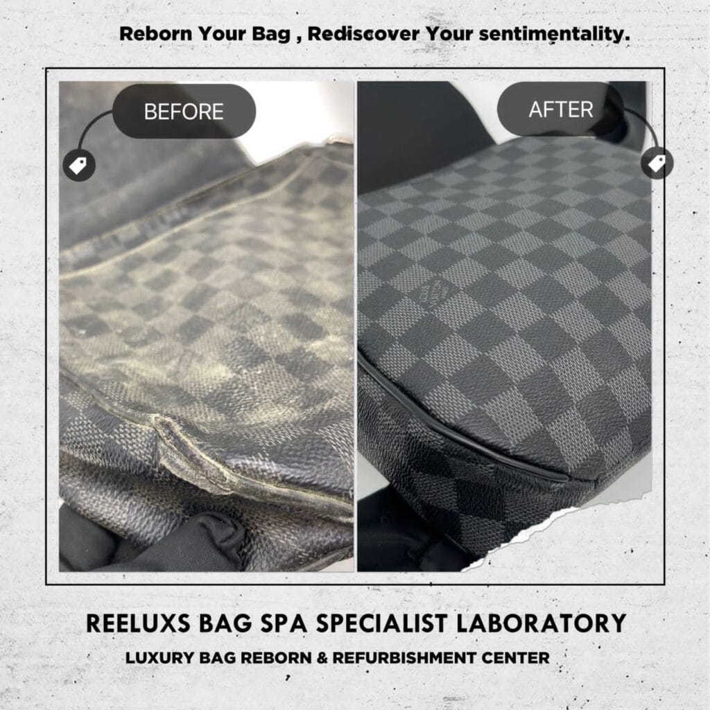 Damier Graphite Bag Refurbishment — frame 5