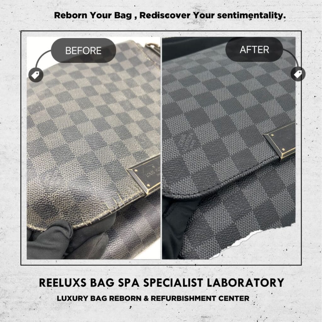 Damier Graphite Bag Refurbishment — frame 8