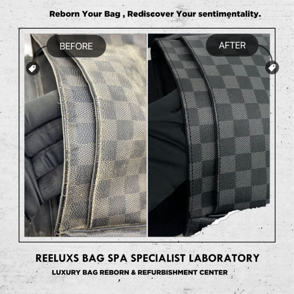 Damier Graphite Bag Refurbishment — frame 9