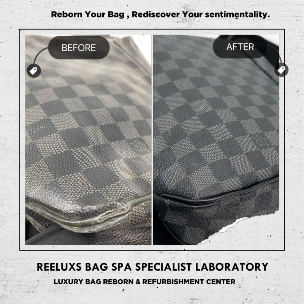 Damier Graphite Bag Refurbishment — frame 13
