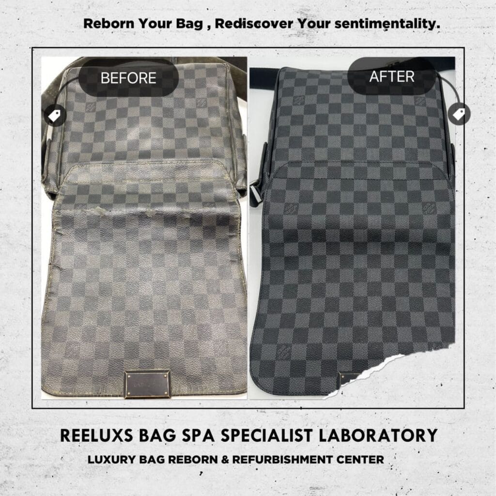 Damier Graphite Bag Refurbishment — frame 14