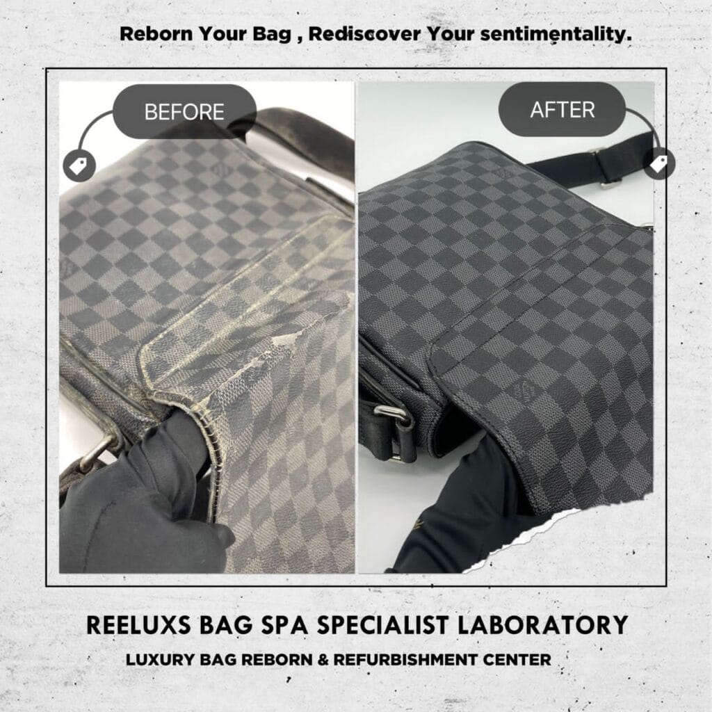 Damier Graphite Bag Refurbishment — frame 16