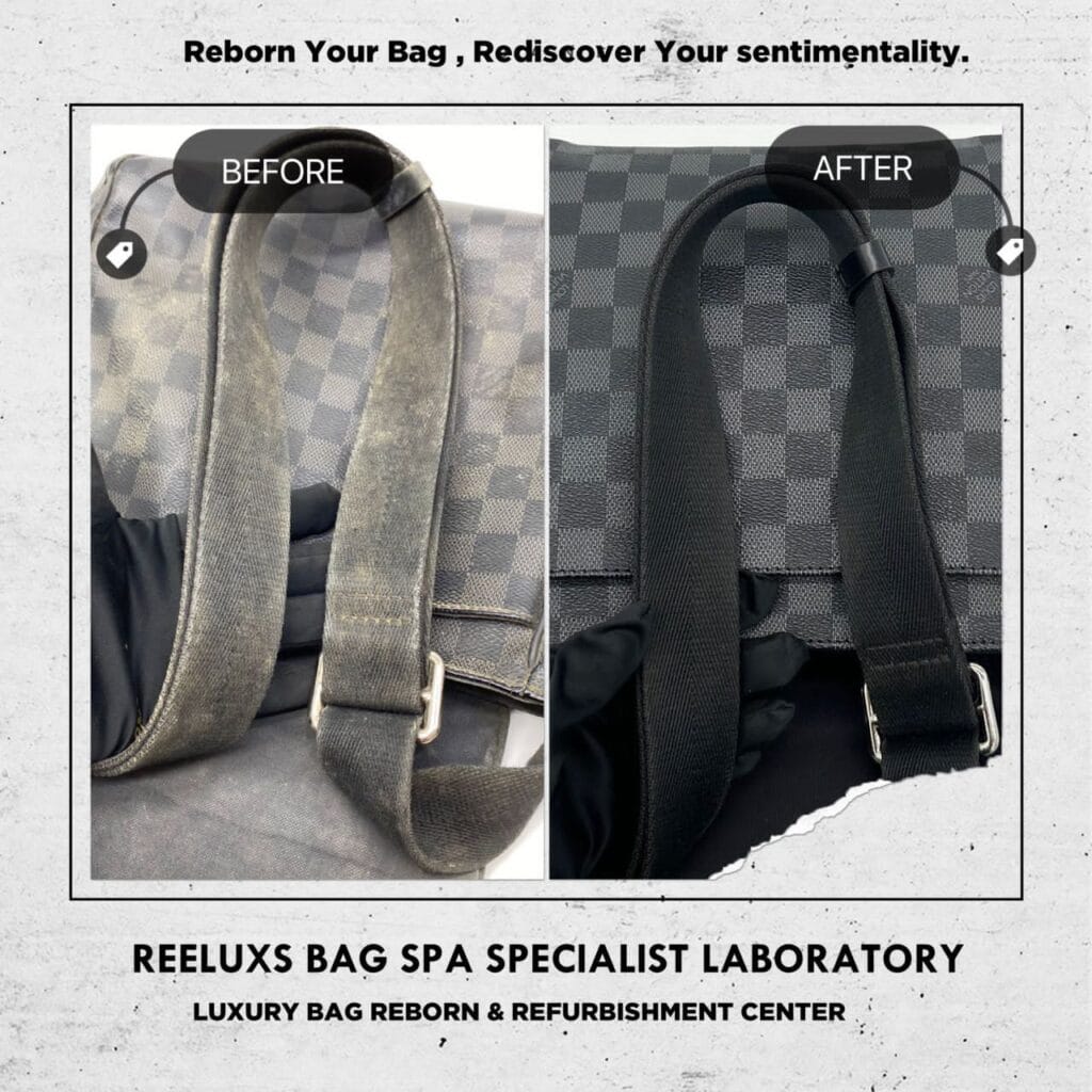 Damier Graphite Bag Refurbishment — frame 2