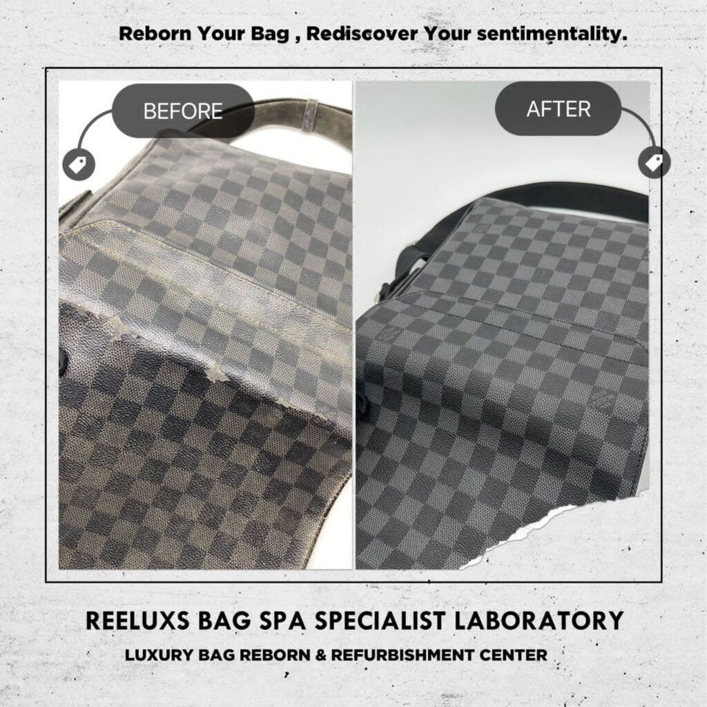 Damier Graphite Bag Refurbishment — frame 4