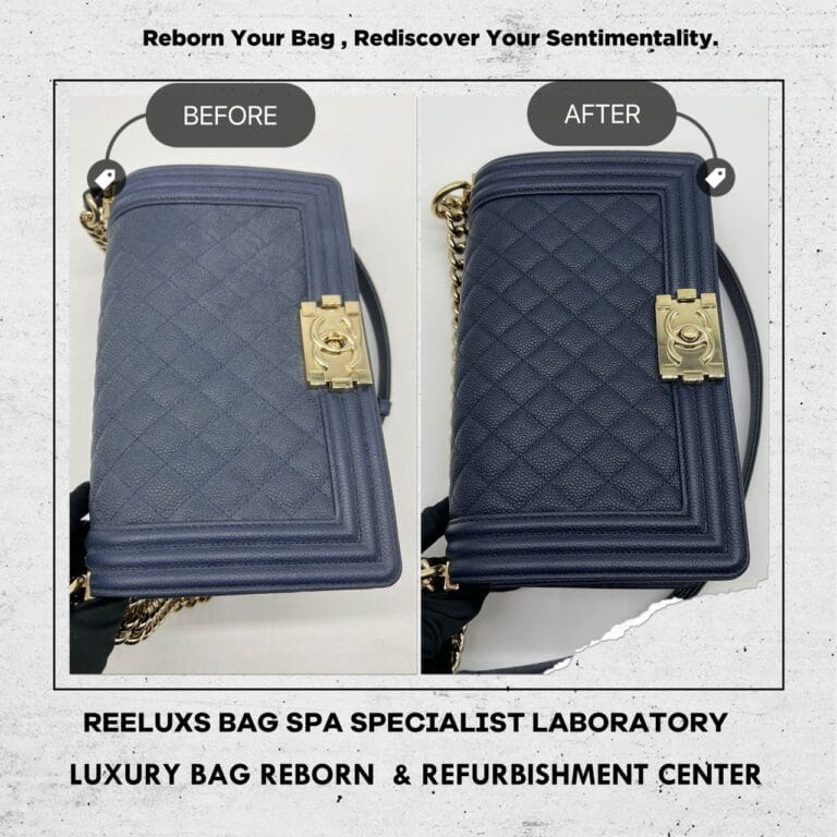 Chanel BOY Mold Damaged Mold Removal Treatment Deep Spa Cleaning