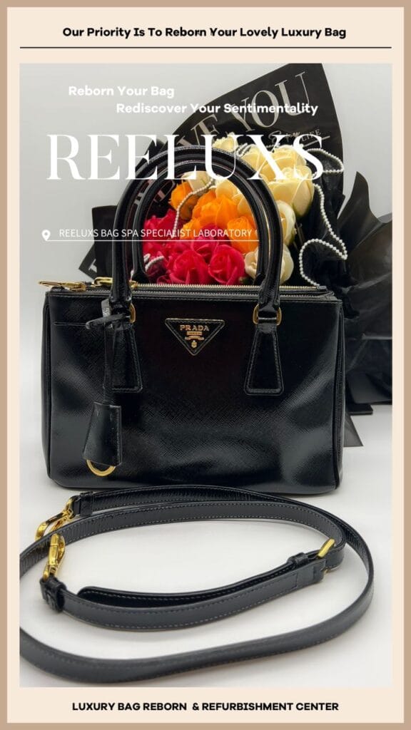 Bag Patent Leather Color Damaged Oxidation Yellow Color Change To Black — frame 2