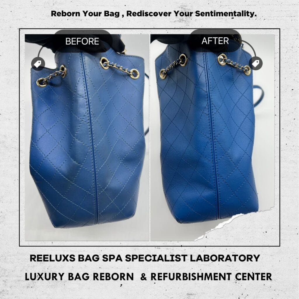 Bucket Bag Cleaning Leather Peel Off Color Faded — frame 4