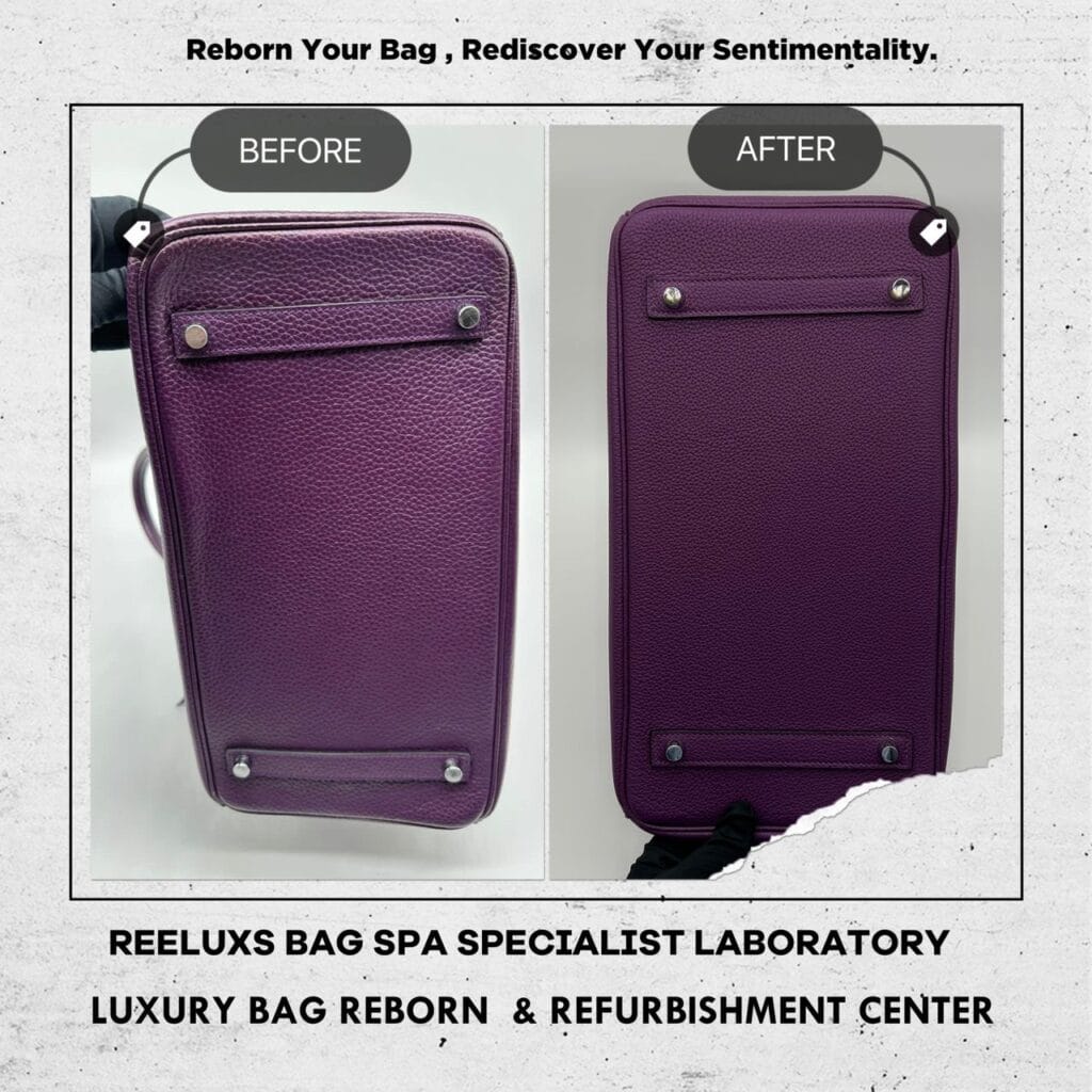 Birkin Ultra Violet in Togo Leather with Palladium Hardware Bag Run Of… — frame 10