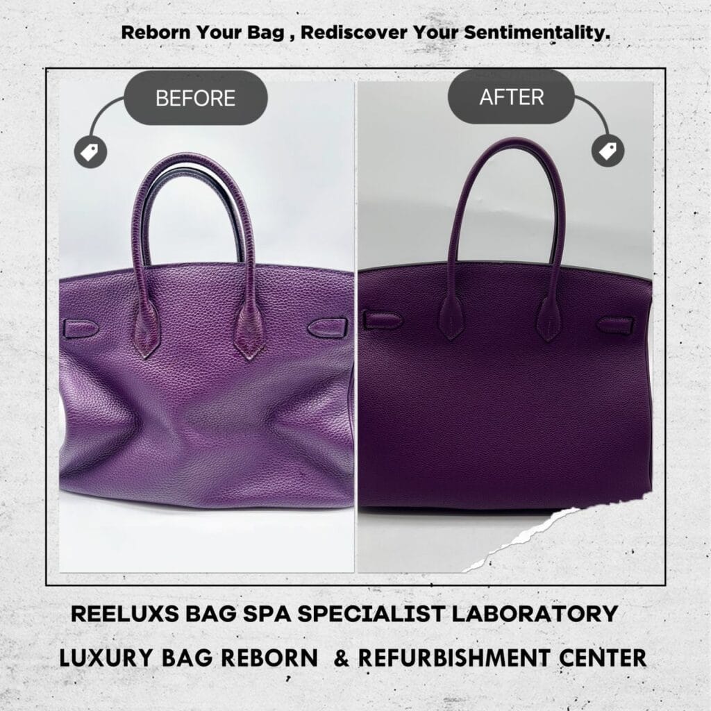 Birkin Ultra Violet in Togo Leather with Palladium Hardware Bag Run Of… — frame 3