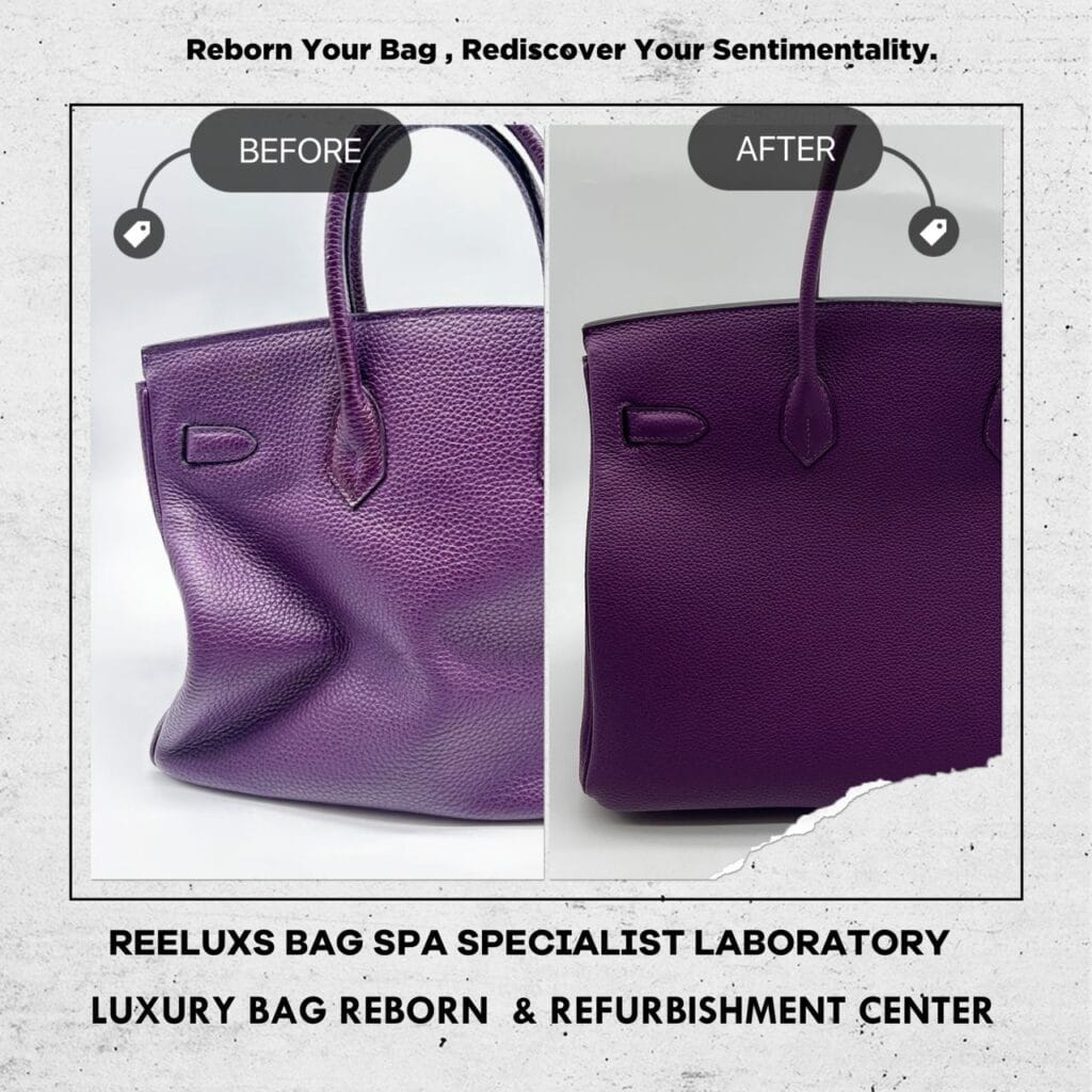 Birkin Ultra Violet in Togo Leather with Palladium Hardware Bag Run Of… — frame 7