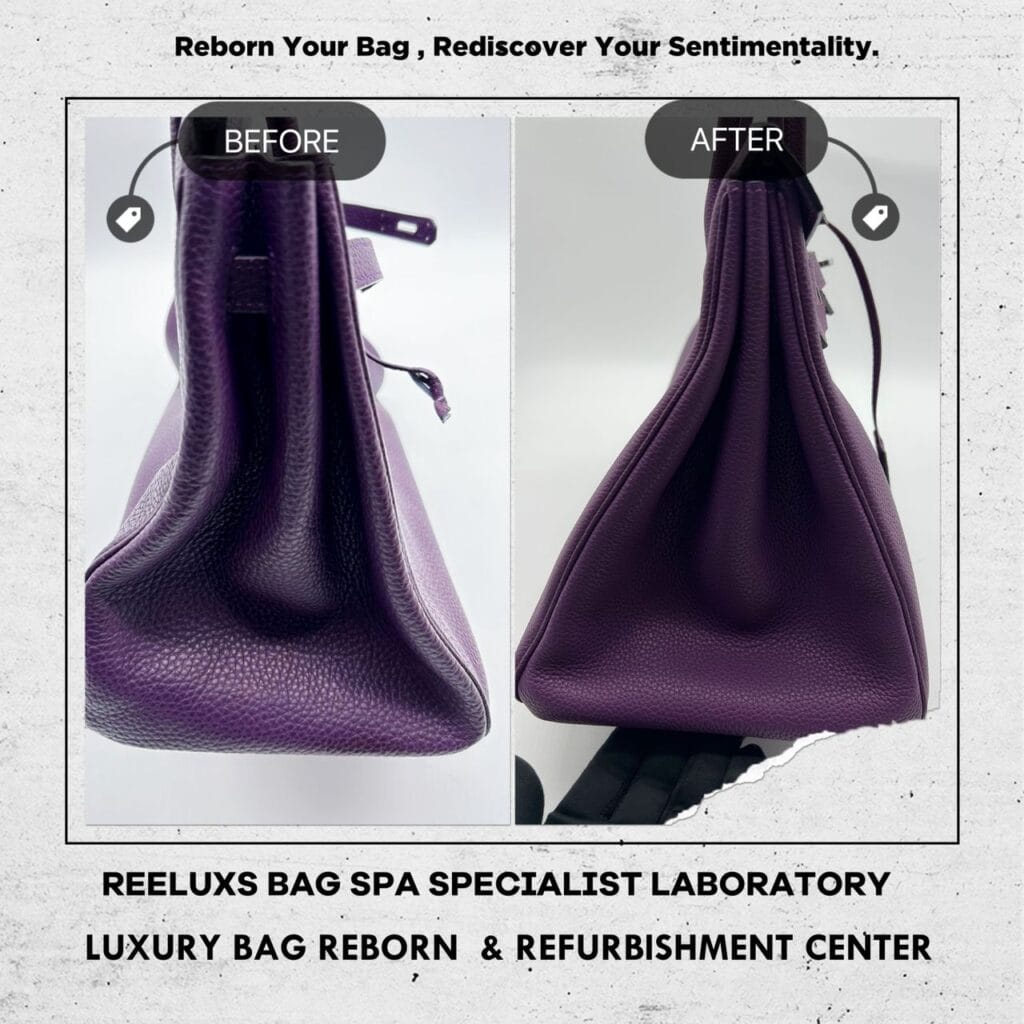 Birkin Ultra Violet in Togo Leather with Palladium Hardware Bag Run Of… — frame 8