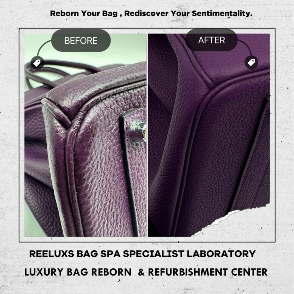 Birkin Ultra Violet in Togo Leather with Palladium Hardware Bag Run Of… — frame 9