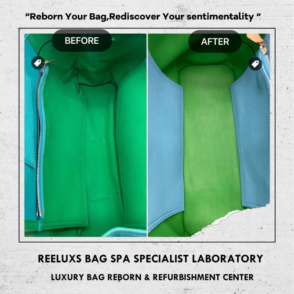 Cabag Bleu Tempete Rouge H Toile Officier Canvas Tote Customized To Togo… — frame 5