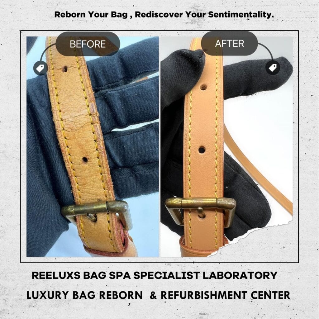 Musette Tango Monogram Shoulder Bag Cleaning Leather Hook Broken Long Strap Cracked Damaged Replacement — frame 8