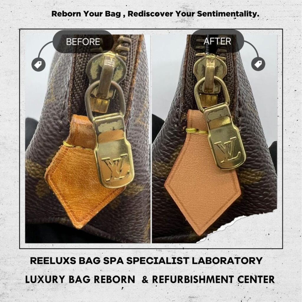 Pochette Cosmetic Makeup Pouch Interior Oxidation Damaged — frame 7