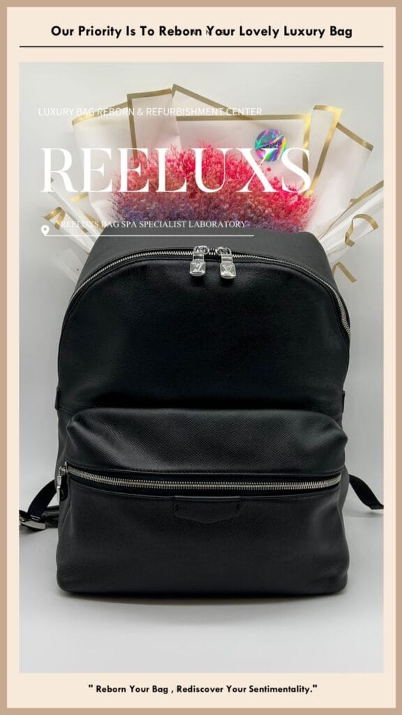 Taiga Apollo Backpack Cleaning Leather Peel Off Damaged Repair Zip Fabric Damaged… — frame 2