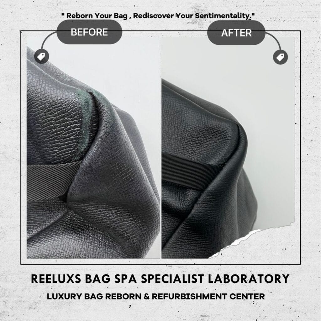 Taiga Apollo Backpack Cleaning Leather Peel Off Damaged Repair Zip Fabric Damaged… — frame 10
