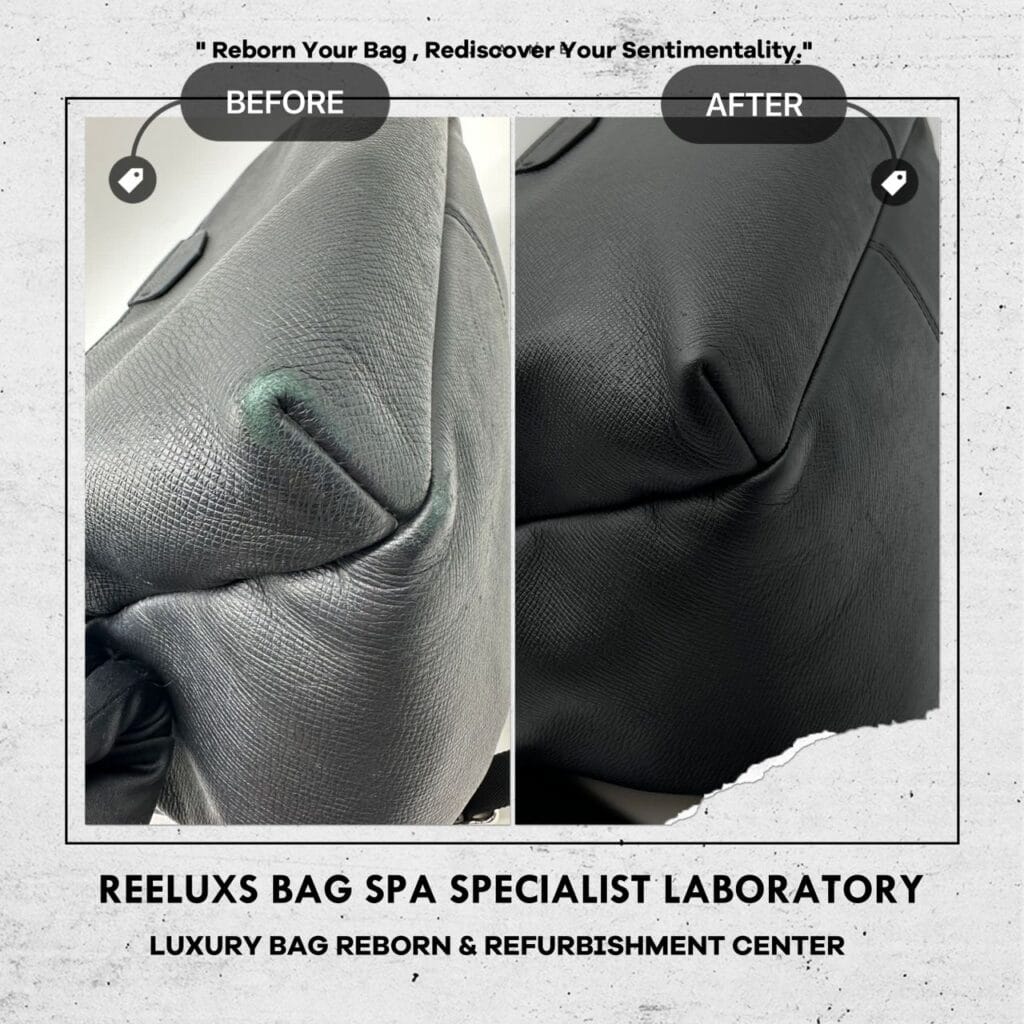 Taiga Apollo Backpack Cleaning Leather Peel Off Damaged Repair Zip Fabric Damaged… — frame 4