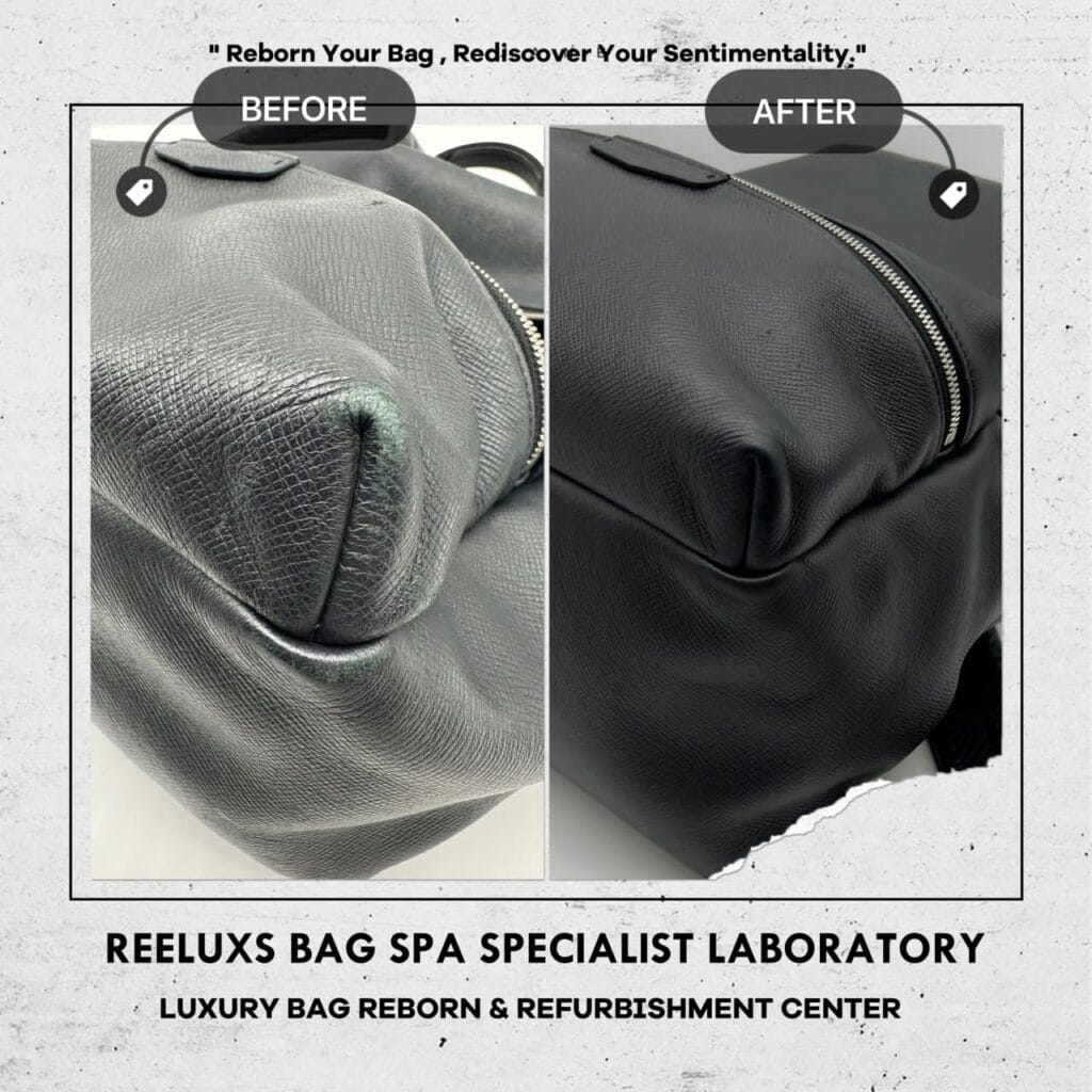 Taiga Apollo Backpack Cleaning Leather Peel Off Damaged Repair Zip Fabric Damaged… — frame 9