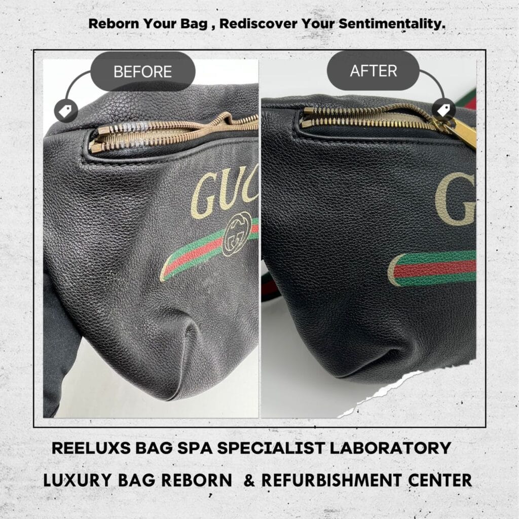Logo GG Print Leather Cross Body Bag Deep Cleaning Zip Treatment &… — frame 4