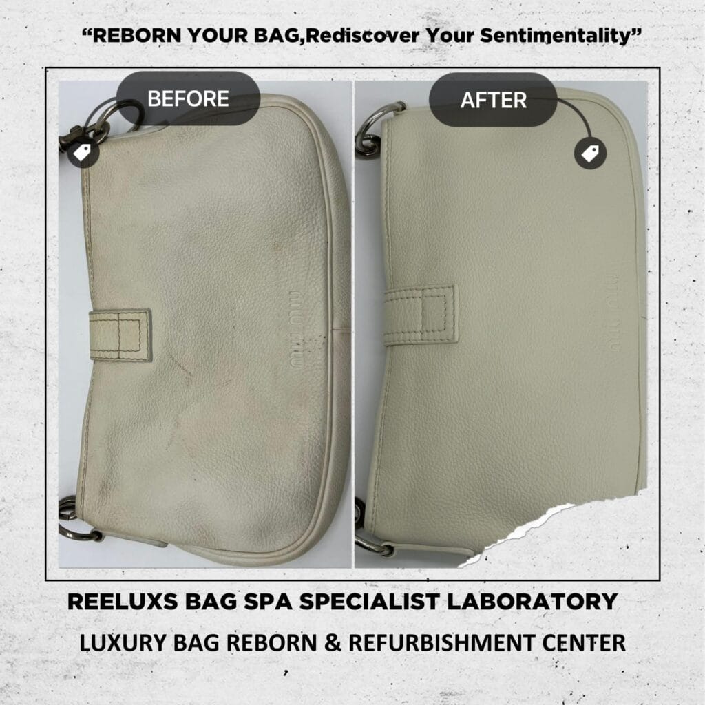 Leather Handbag Yellowish Problem Color Faded — frame 2