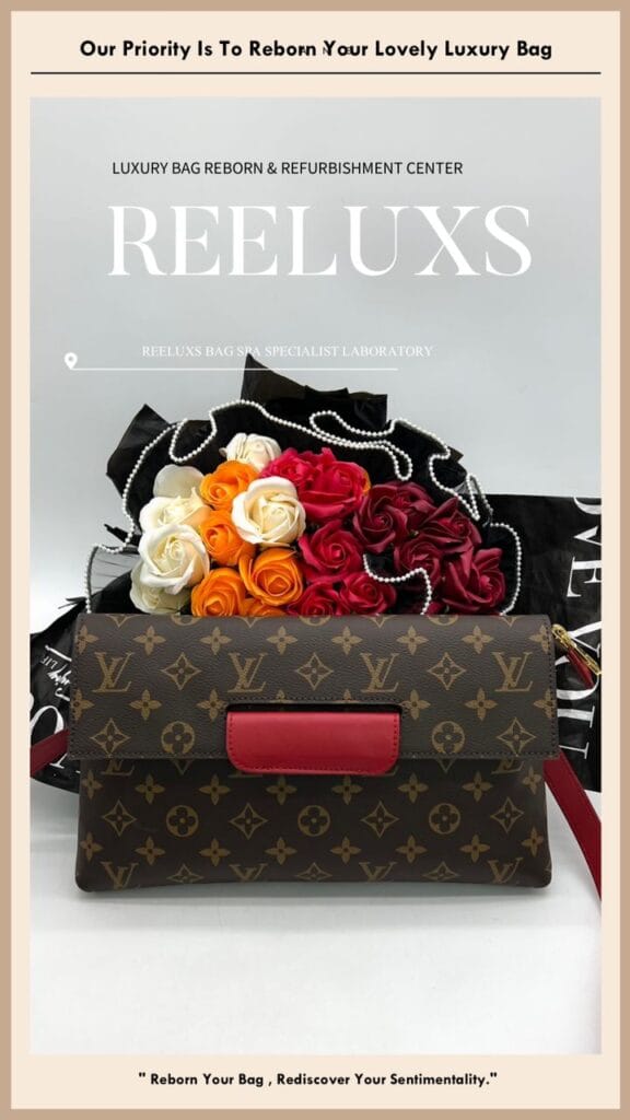 Victoire Monogram Canvas and Leather Slingbag Entire Leather Damaged Replacement & Interior… — frame 6